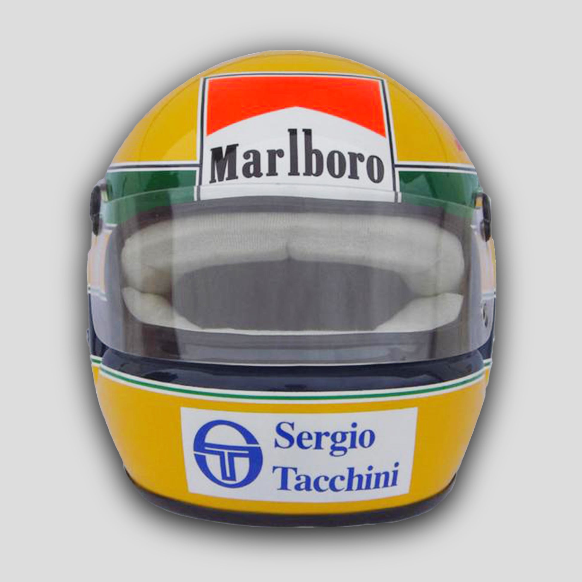 ayrton senna snowboard helmet AYRTON SENNA 1984 – Replicas de cascos F1